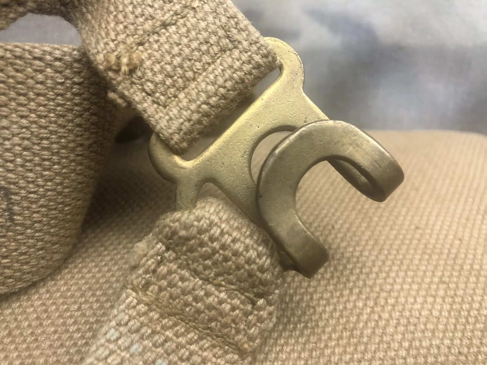 Original British Army WW2 37 Pattern Webbing Vickers Ammo Carrier Vest