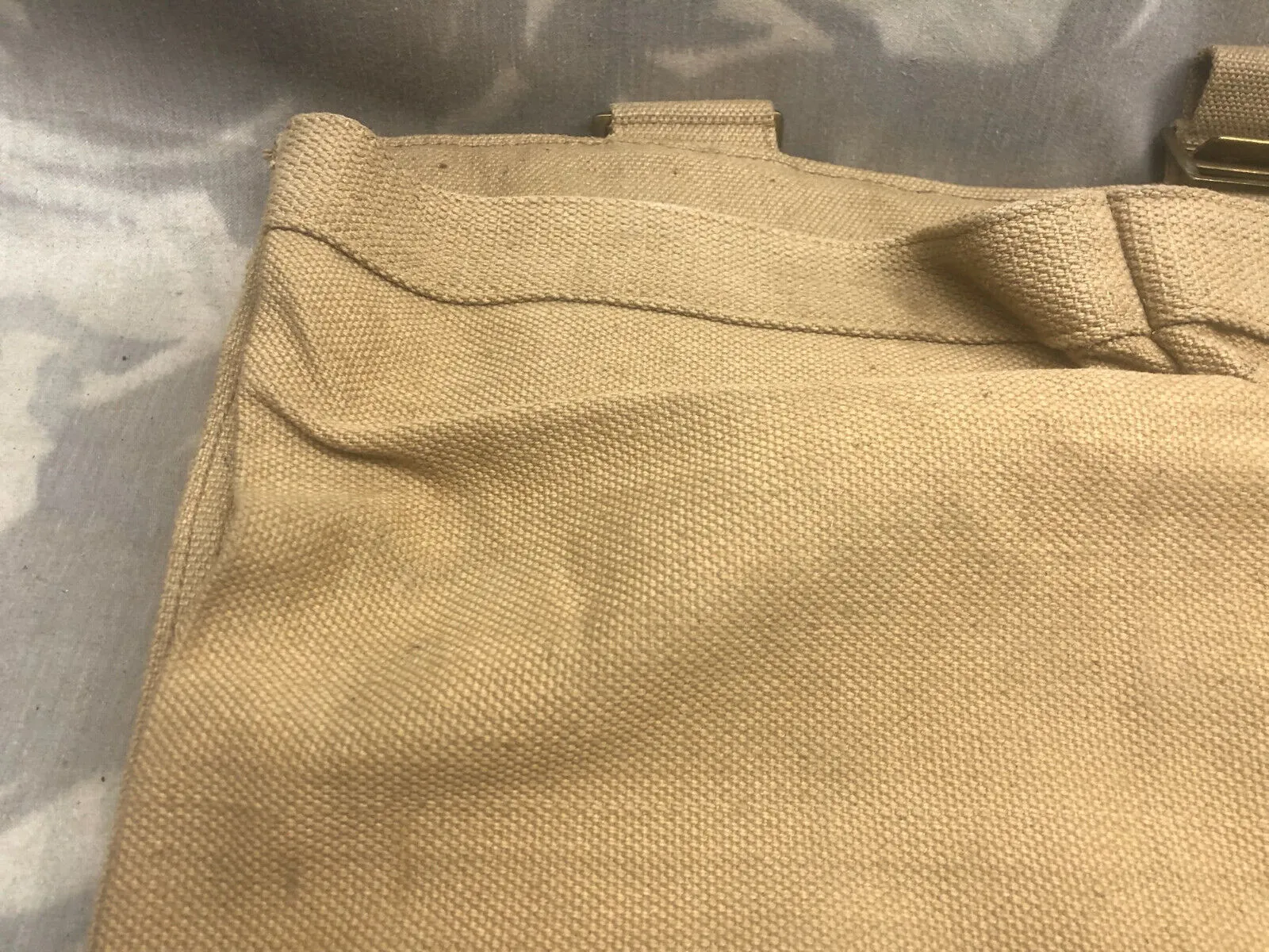 Original British Army WW2 37 Pattern Webbing Vickers Ammo Carrier Vest