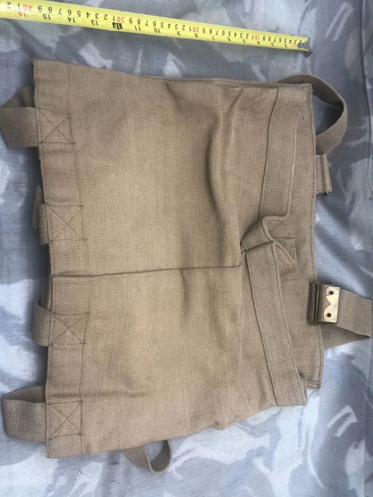 Original British Army WW2 37 Pattern Webbing Vickers Ammo Carrier Vest