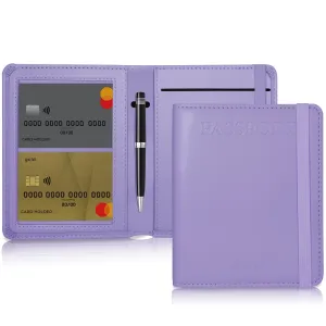 Passport Holder & Wallet - Lavender