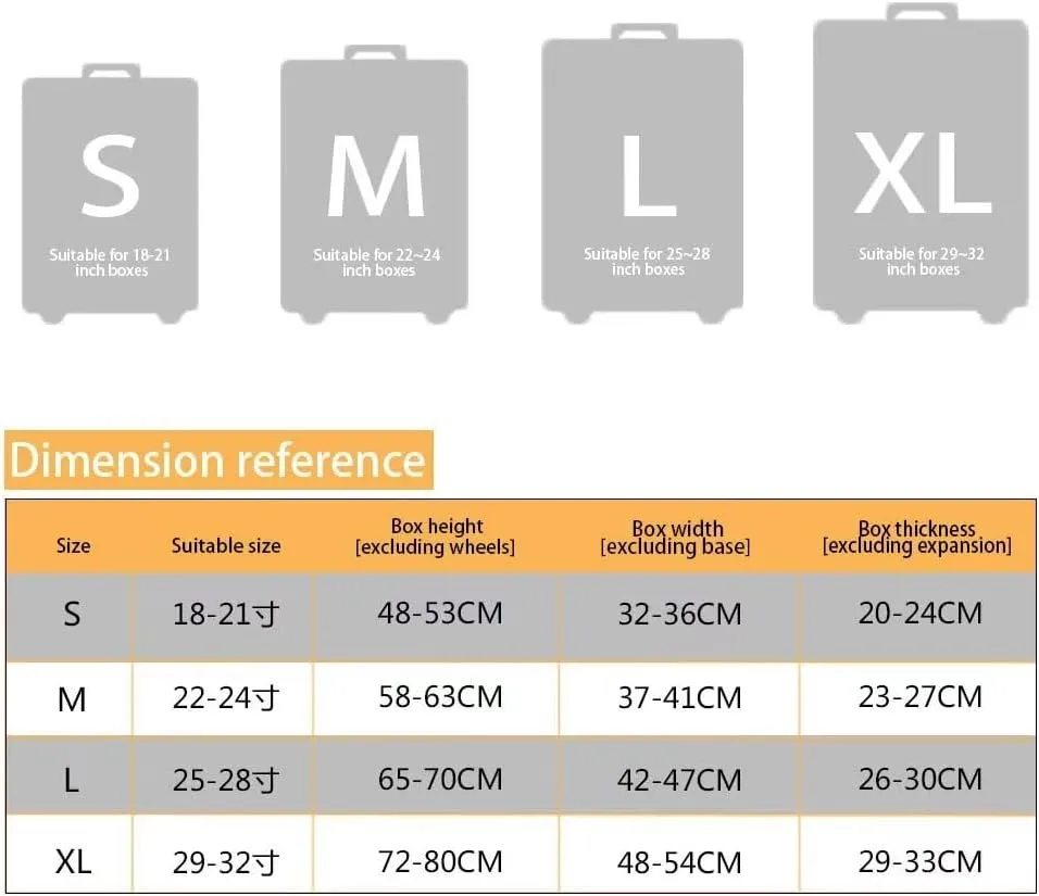 Paws Love Bones Suitcase Cover Protectors 18/24/28/32 Inch Luggage Cover for Wheeled Suitcase Travel Elastic Suitcase Protector Custom Suitcase Cover Duffle Bag Covers Protector for Travel-L