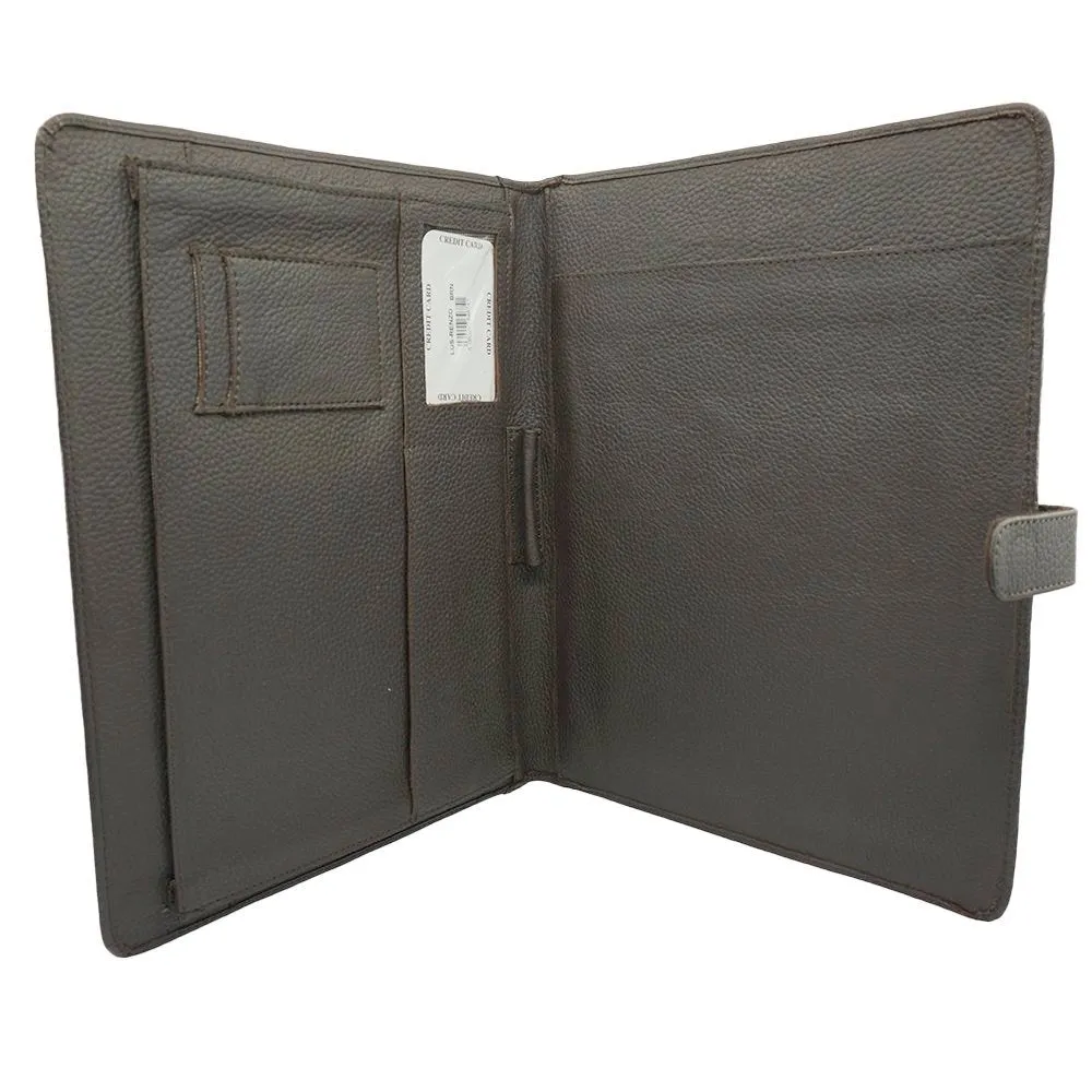 Pebble Grain Leather Document/Meeting Organiser