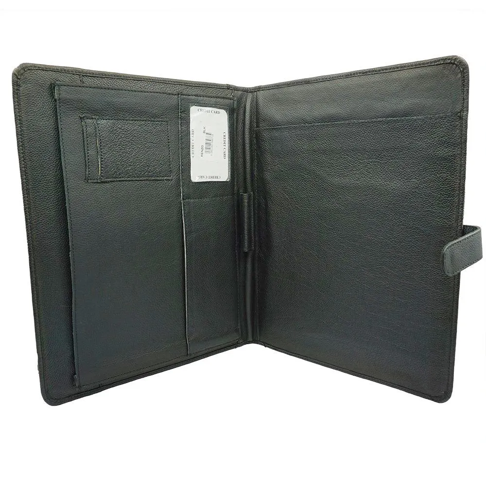 Pebble Grain Leather Document/Meeting Organiser