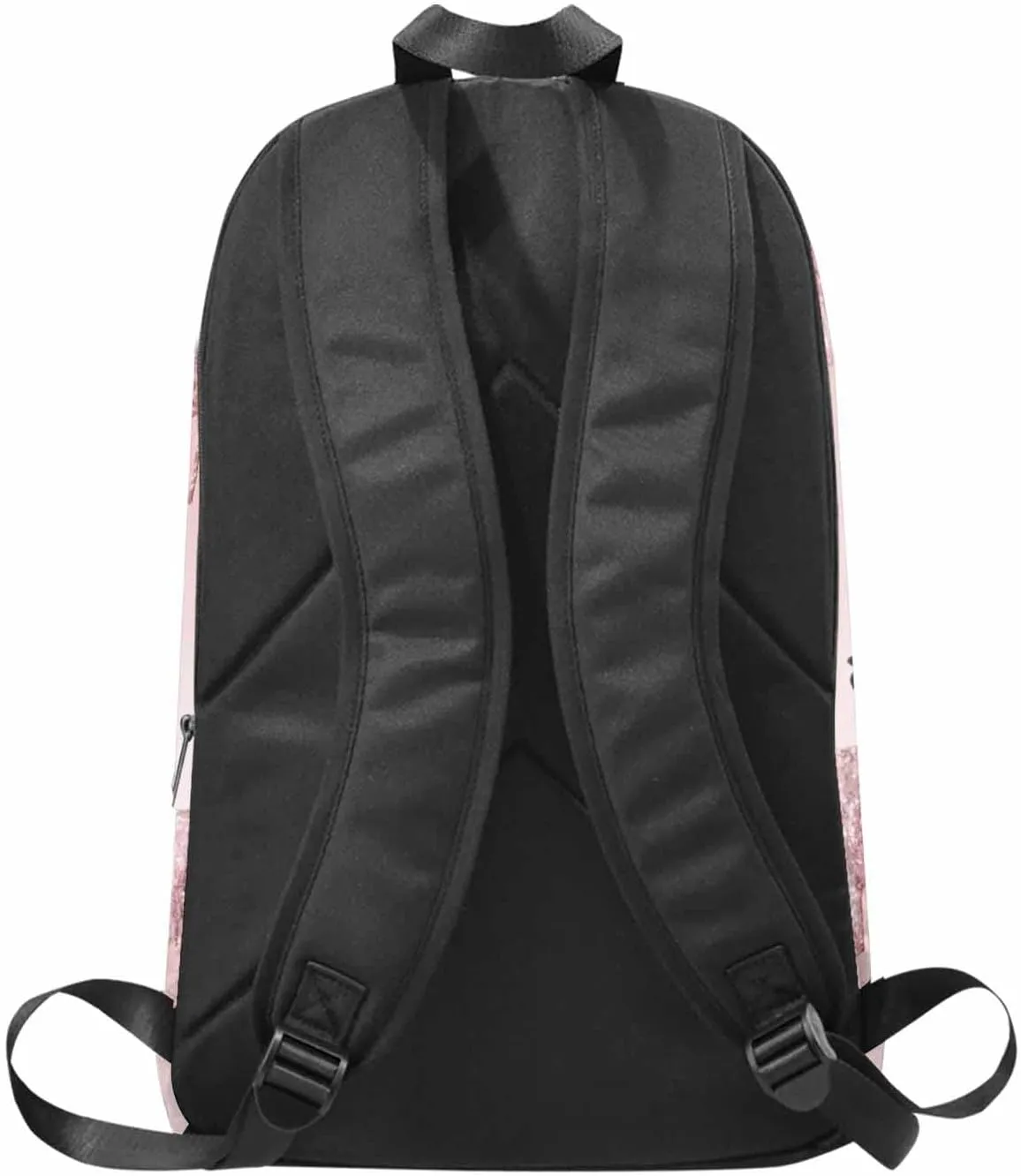 Personalized Name Bags Pink Drip Peekaboo Girl Travel Daypack Large Capacity Rucksack High School Book Bag Computer Laptop Bag for Girls Boys Women Men