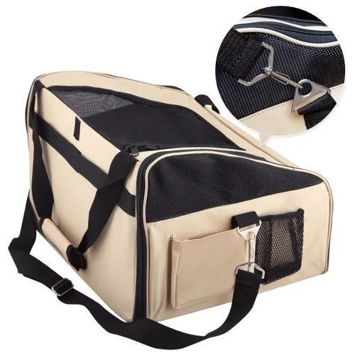 Pet Carrier Dog Car Booster Seat Travel Bag * Red *3 Sizes
