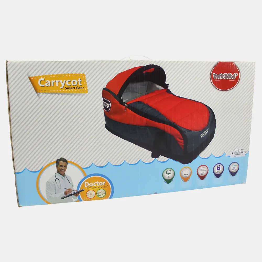 Petit Bebe Smart Gear Carrycot – Red