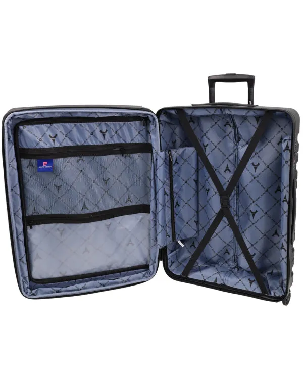 Pierre Cardin 4W Hardside Spinner suitcase 70cm BLACK