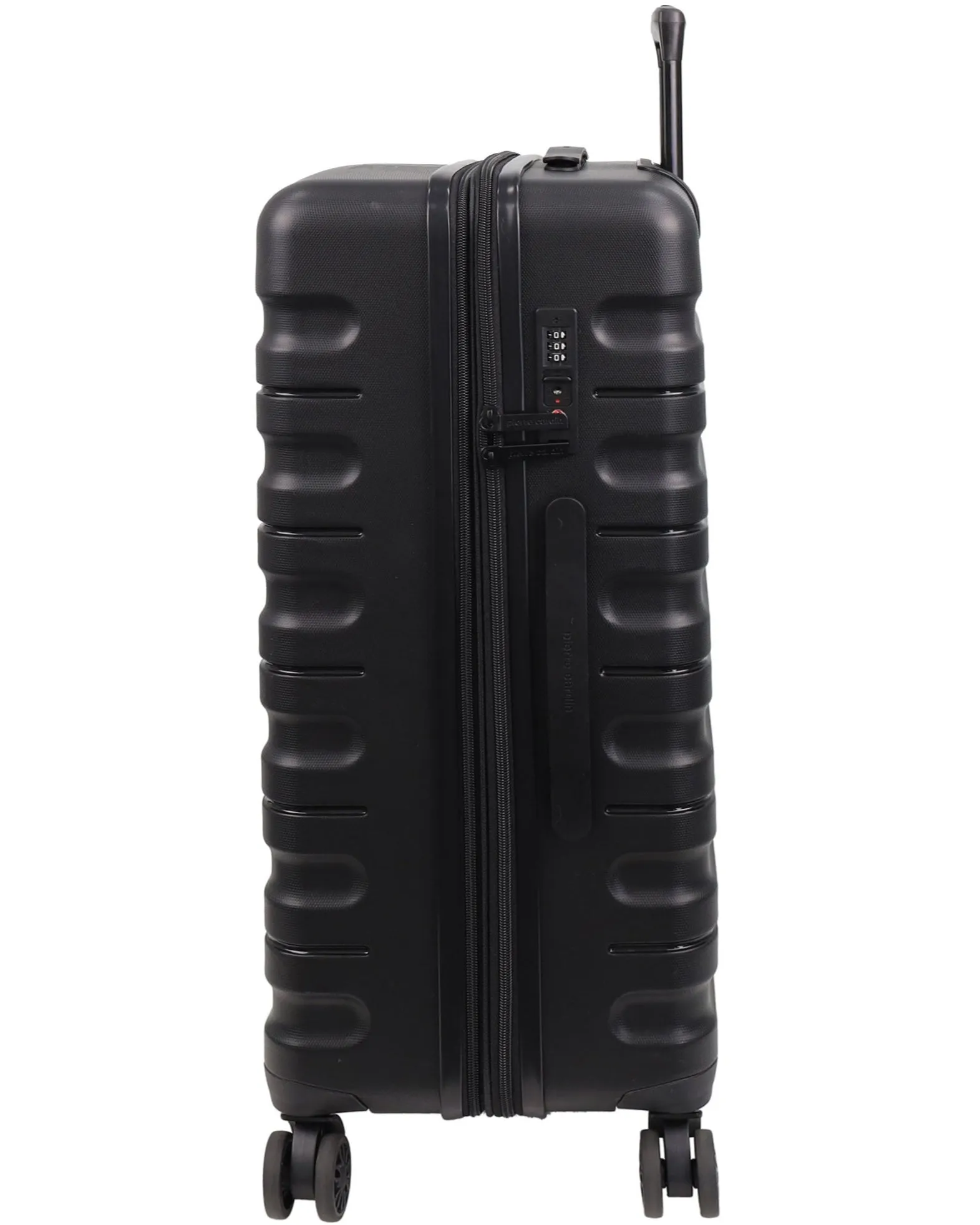 Pierre Cardin 4W Hardside Spinner suitcase 70cm BLACK
