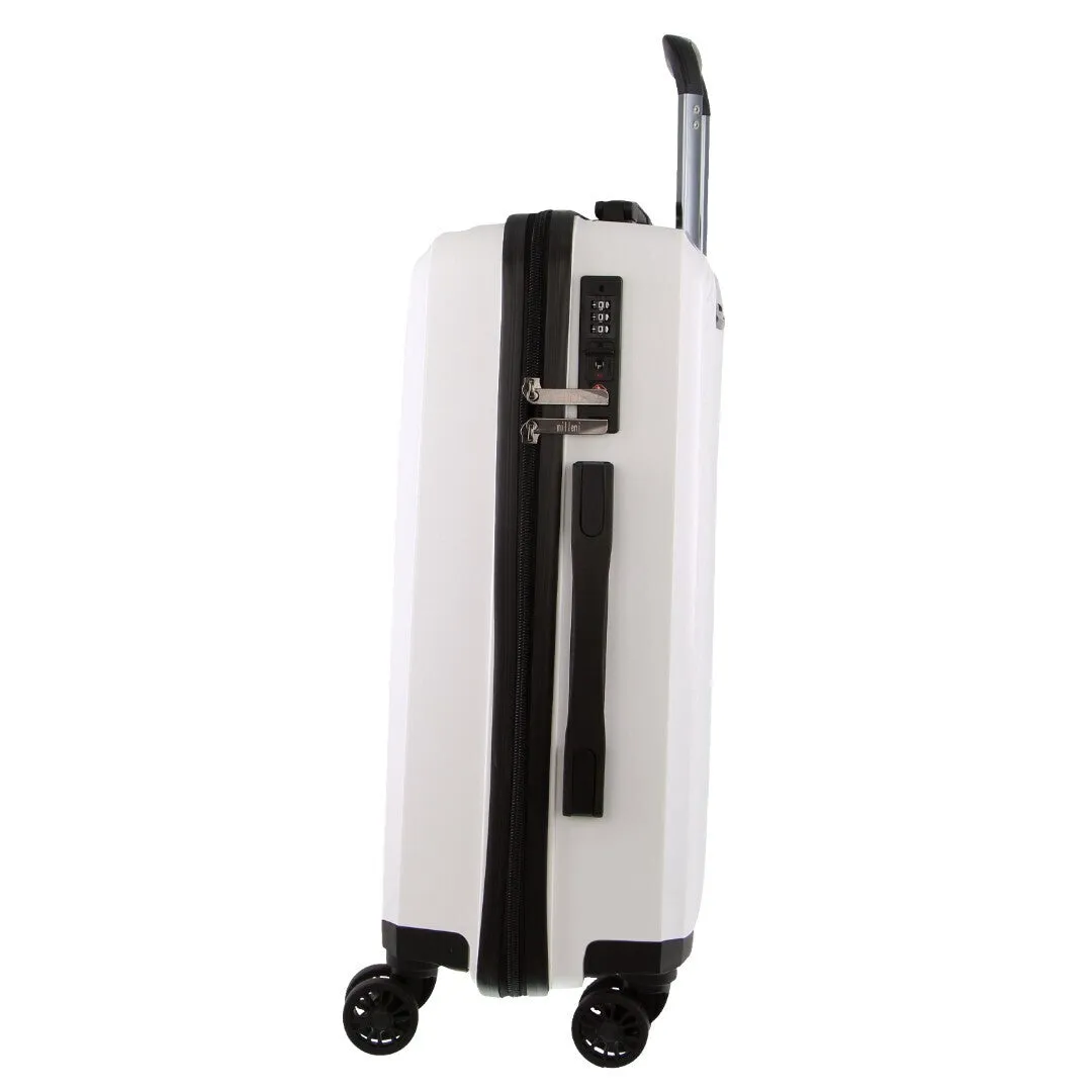 Pierre Cardin Inspired Milleni Cabin Luggage Bag Travel Carry On Suitcase 54cm (39L)