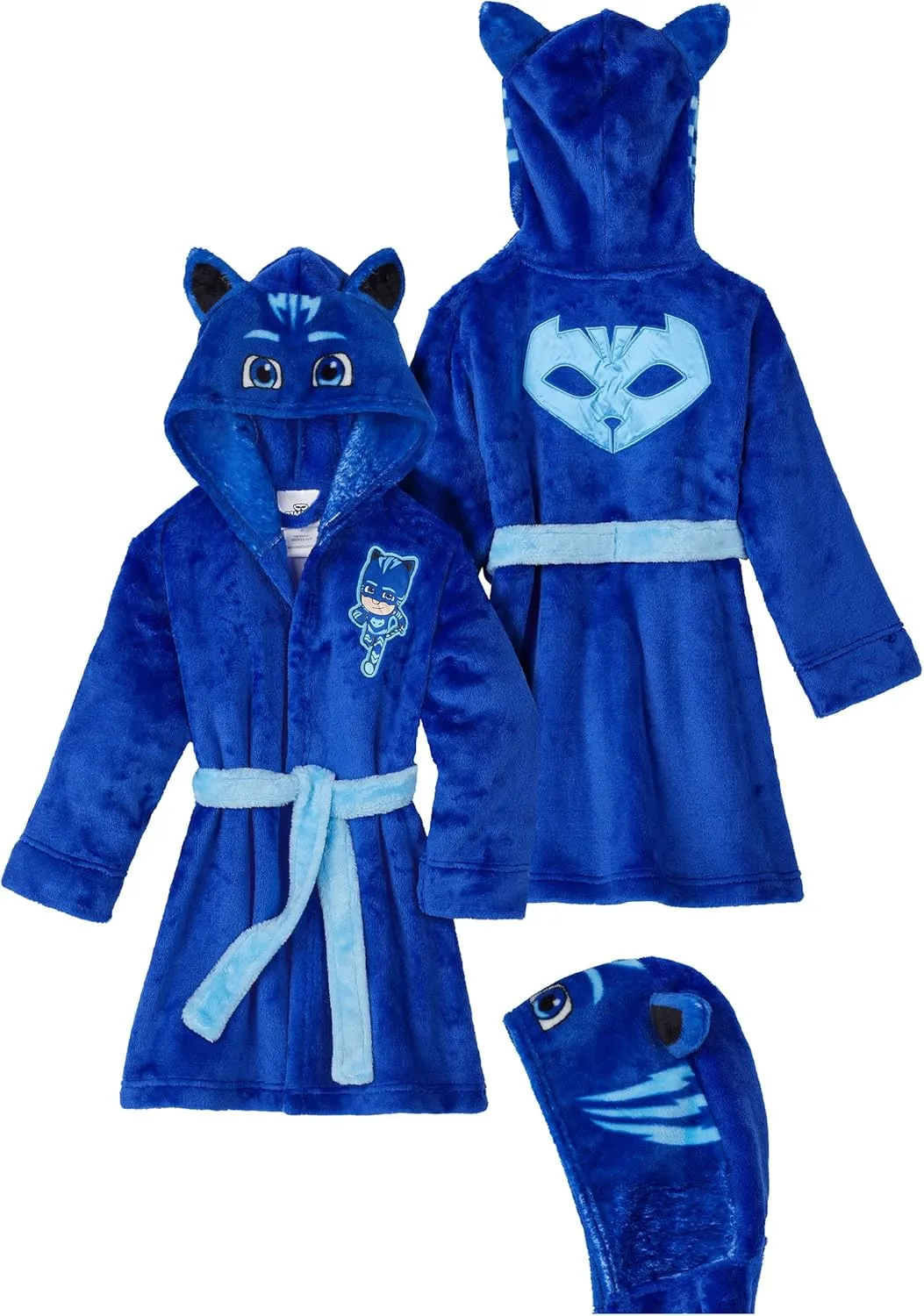 PJ Masks Toddler Boy's Plush Fleece Robe