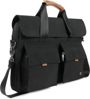 PKG Richmond (10L) Messenger Bag. 600D Water Resistant Double Layer Construction. 16" Laptop