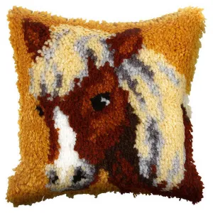 Pony Cushion Latch Hook Kit by Orchidea  ~ ORC.4058