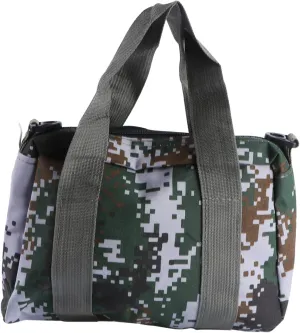 POPETPOP Unique Design Tool Storage Bag Waterproof Camo Outdoor Camping Pouch Comfortable Carrying for Outdoor