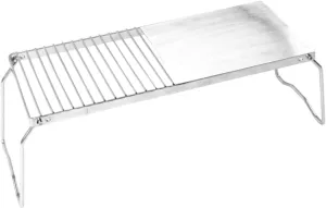 Portable Barbecue Grill Stainless Steel Grill Grates Baskets Charcoal Bbq Stove