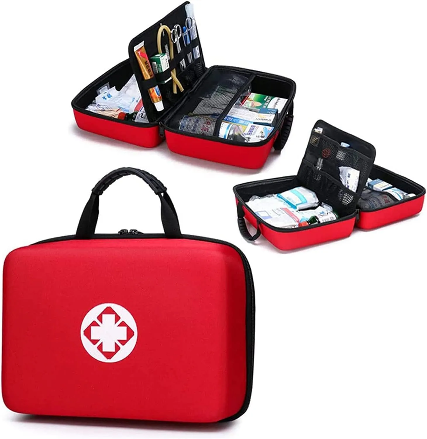 Portable First Aid Bag, Outdoor Car Medical Kit, Home Medical First Aid Kit,Nurse Tote Bag, for Home, Workplace, Car, Travel