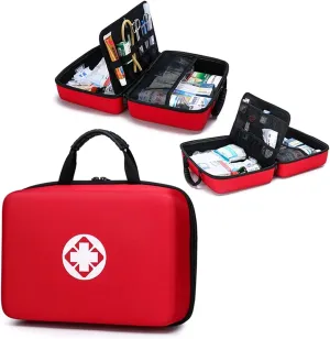 Portable First Aid Bag, Outdoor Car Medical Kit, Home Medical First Aid Kit,Nurse Tote Bag, for Home, Workplace, Car, Travel