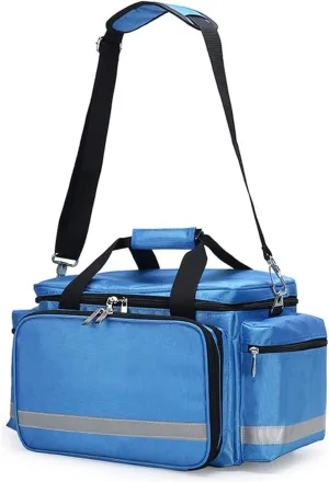 Portable First Aid Bag, With Adjustable Shoulder Strap Nurse Tote Bag, Oxford Cloth Waterproof Large Capacity Backpack For Trauma, Rescue, MedicalS-A