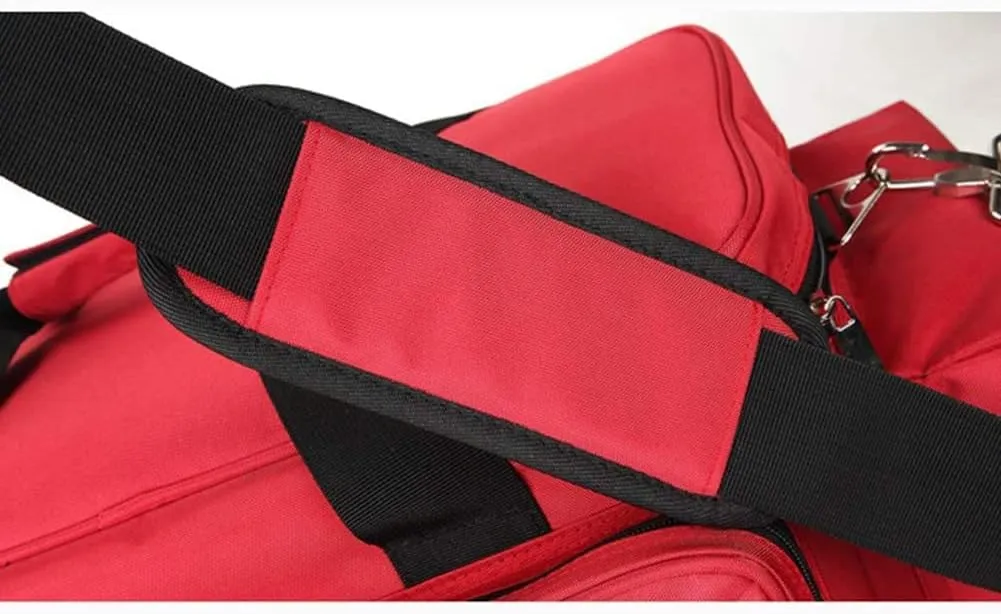 Portable First Aid Bag, With Adjustable Shoulder Strap Nurse Tote Bag, Oxford Cloth Waterproof Large Capacity Backpack For Trauma, Rescue, MedicalS-A