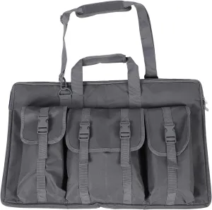 Portable Satellite Travel Bag Satellite Carrying Case for Gen 3 Devices with Ample Storage Space for Adapters Cables Mounting Kits Lightweight Canvas Material for Camping RVing