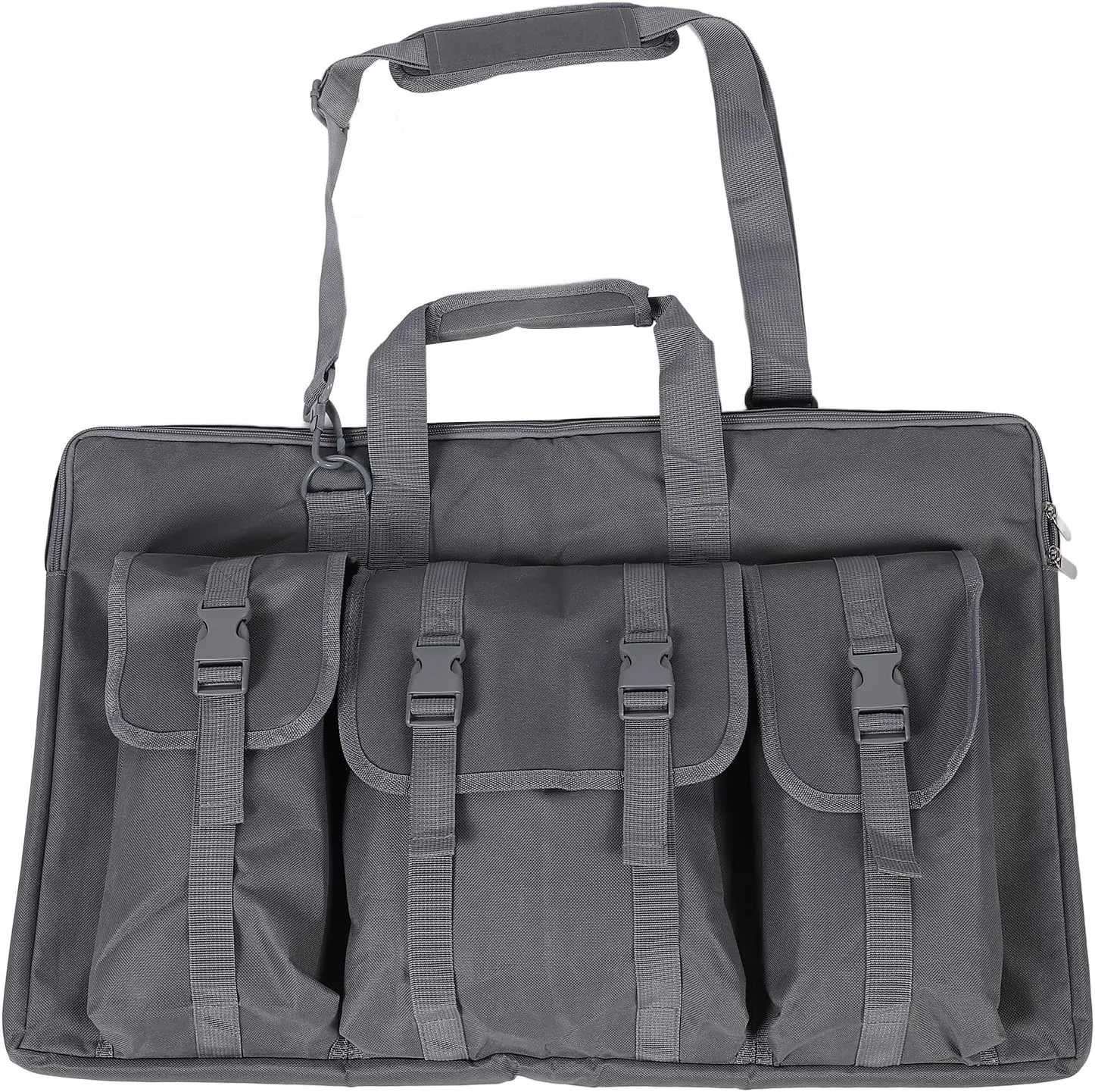Portable Satellite Travel Bag Satellite Carrying Case for Gen 3 Devices with Ample Storage Space for Adapters Cables Mounting Kits Lightweight Canvas Material for Camping RVing