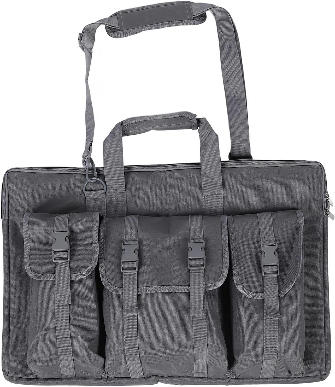 Portable Satellite Travel Bag, Satellite Carrying Case Large Pocket Canvas Handbag for Starlink Dish and All Accessories Easy to Carry for Outdoor Camping and RV Trips