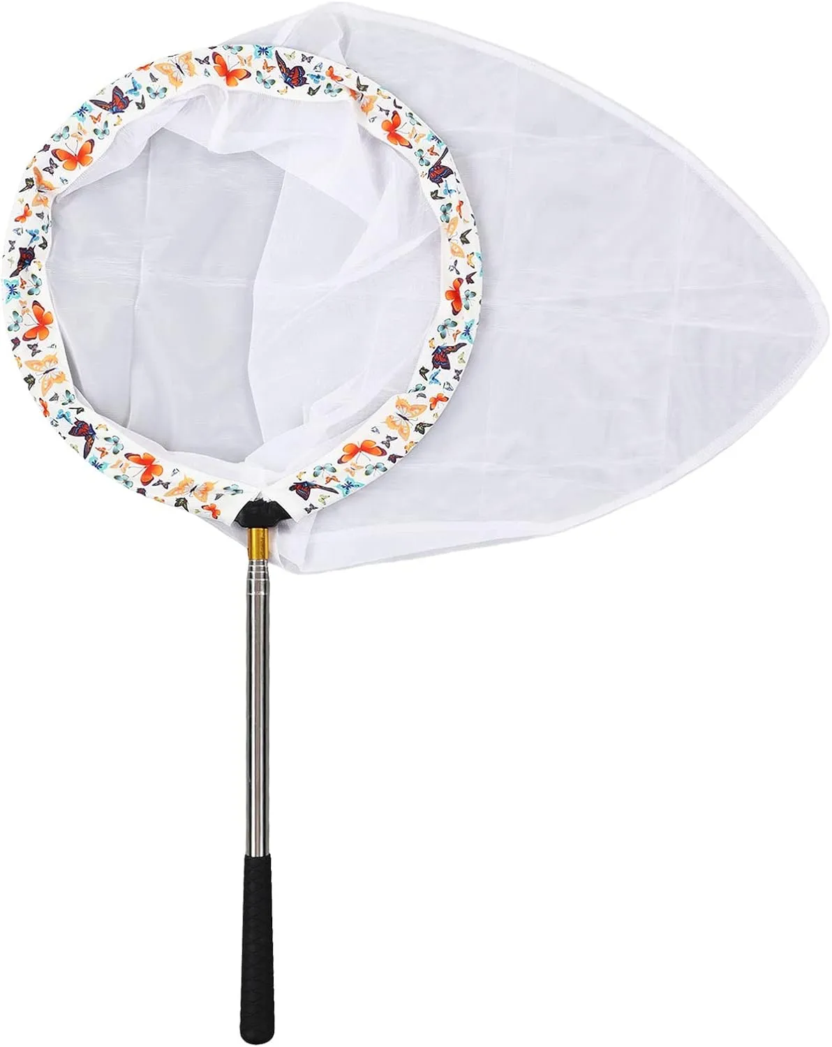Professional Portable Lockable Telescopic Butterfly Net for Kids Adults Outdoor Activities