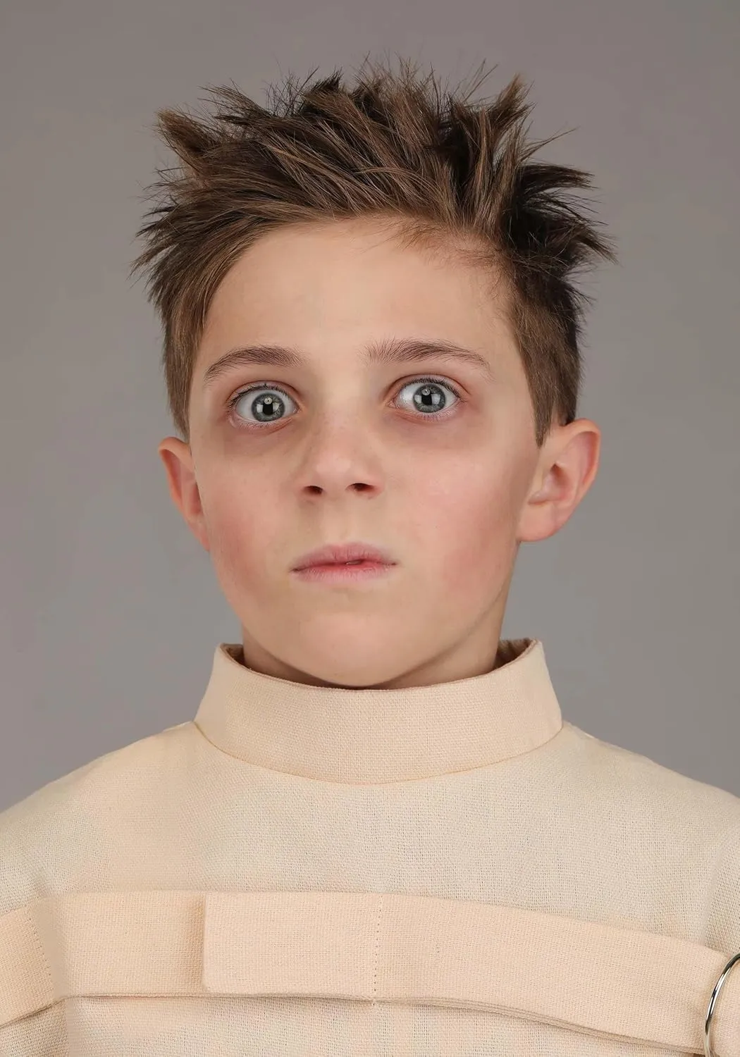 Psych Ward Crazy Costume for Kids | Sturdy Tight Canvas Fabric Straight Jacket | Insane Asylum Uniform