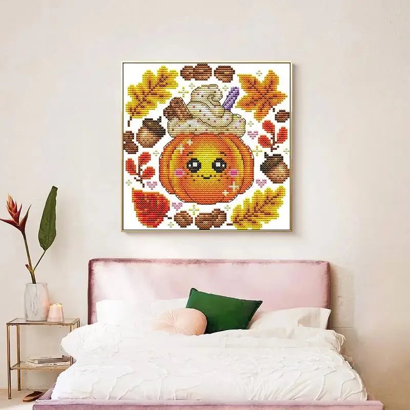 Pumpkin Stitch Dessert DIY Kits