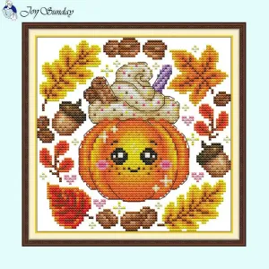 Pumpkin Stitch Dessert DIY Kits