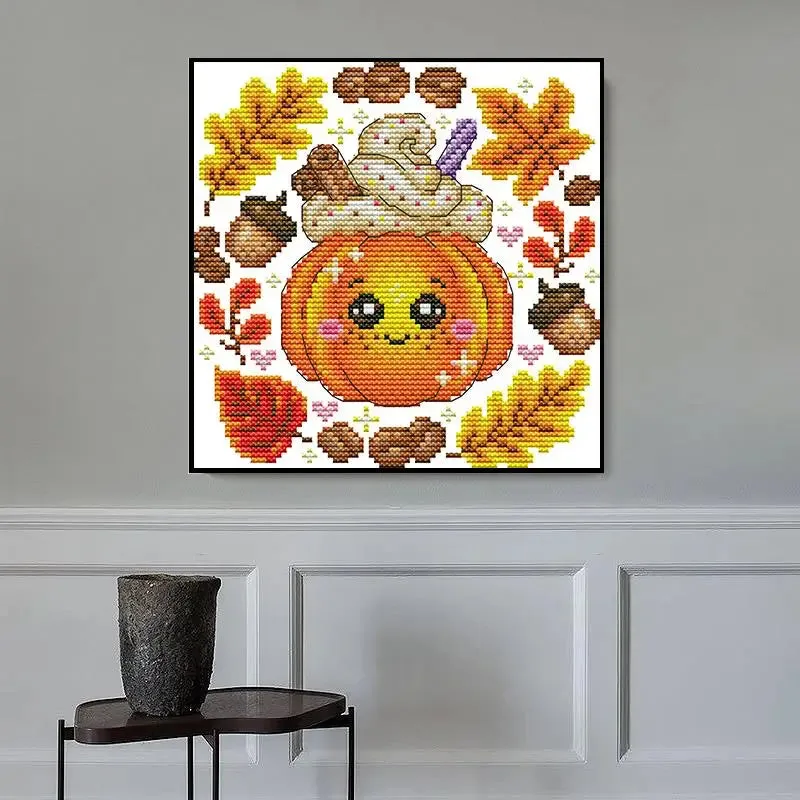 Pumpkin Stitch Dessert DIY Kits