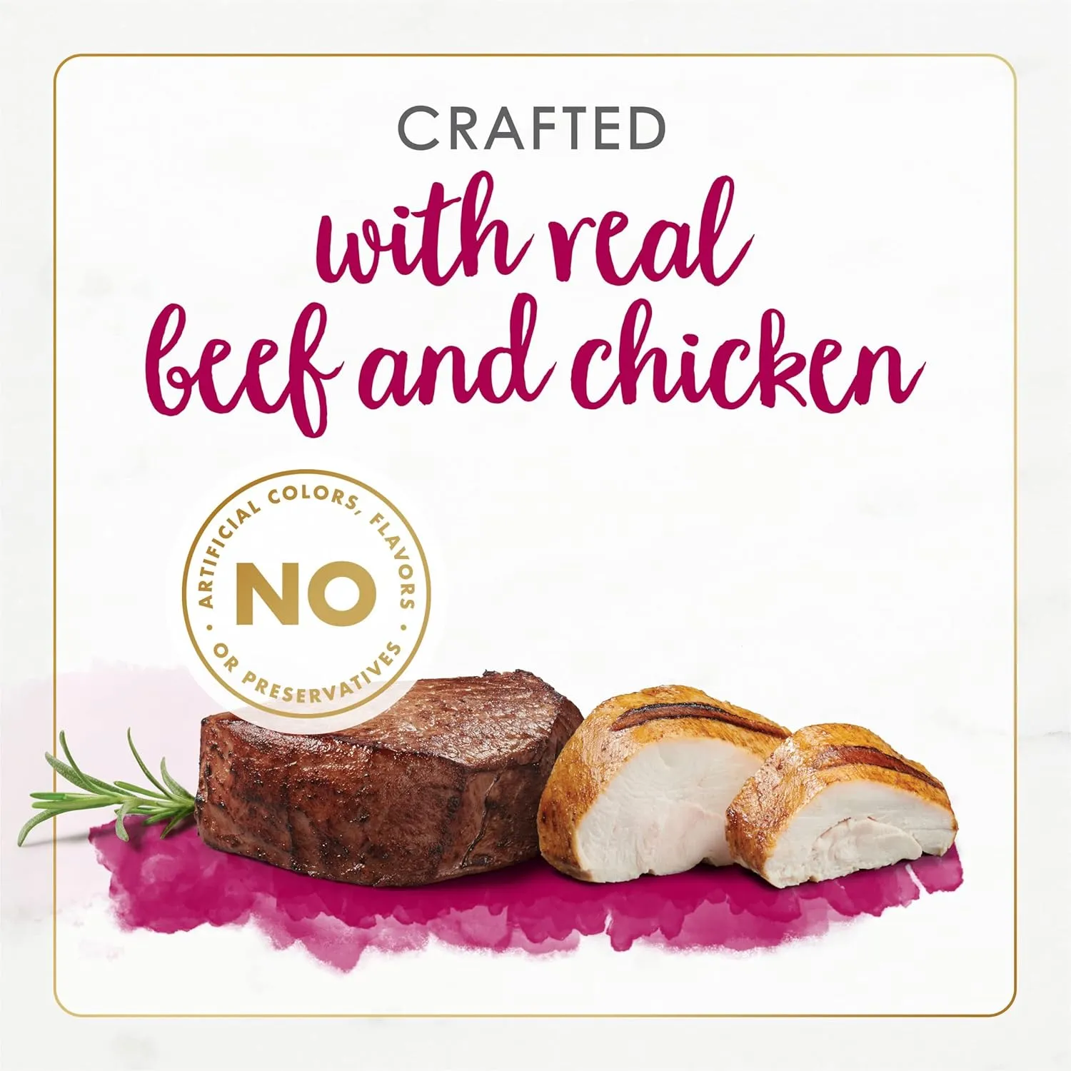 Purina Fancy Feast Gourmet Naturals White Meat Chicken & Beef Recipe Gravy Wet Cat Food, 3 oz, Case of 12, 12 X 3 OZ