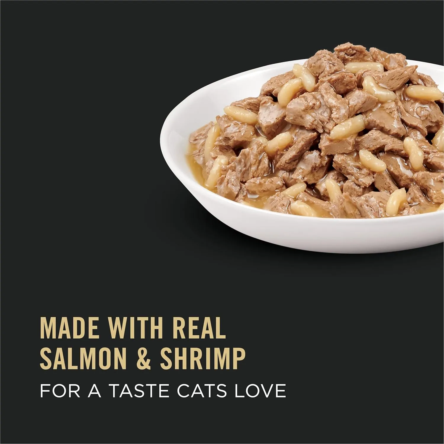 Purina Pro Plan Pate, Gravy Wet Cat Food, COMPLETE ESSENTIALS Salmon, Shrimp & Rice Entree in Sauce - (Pack of 24) 3 oz. Pull-Top Cans