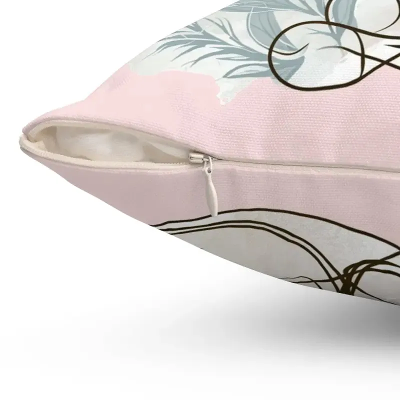 Purrfectly Plush Spun Polyester Square Pillow