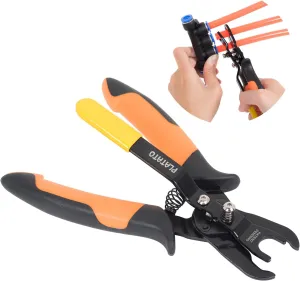 Push to Connect Fittings Disconnect Tool Air Line Removal Tool for 3/8”, 1/2” (10-12mm) Pneumatic Air Hose Quick Connect Fittings Quick Release Pliers