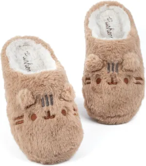 Pusheen Womens Slippers Adults Teens Cat NAH or Plush House Shoes