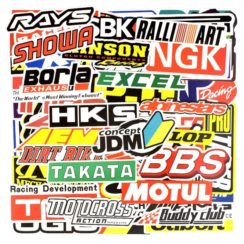 Racing Stickers