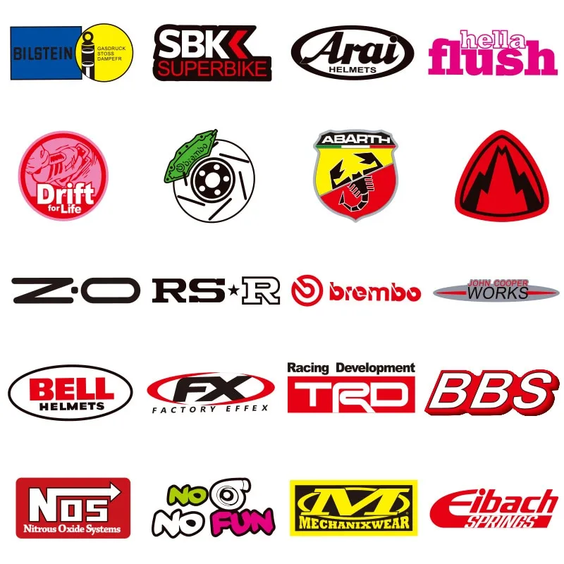 Racing Stickers