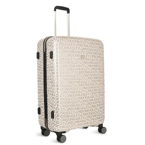 Radley Signature Logo 4 Wheel Large Suitcase 79cm - Marshmallow