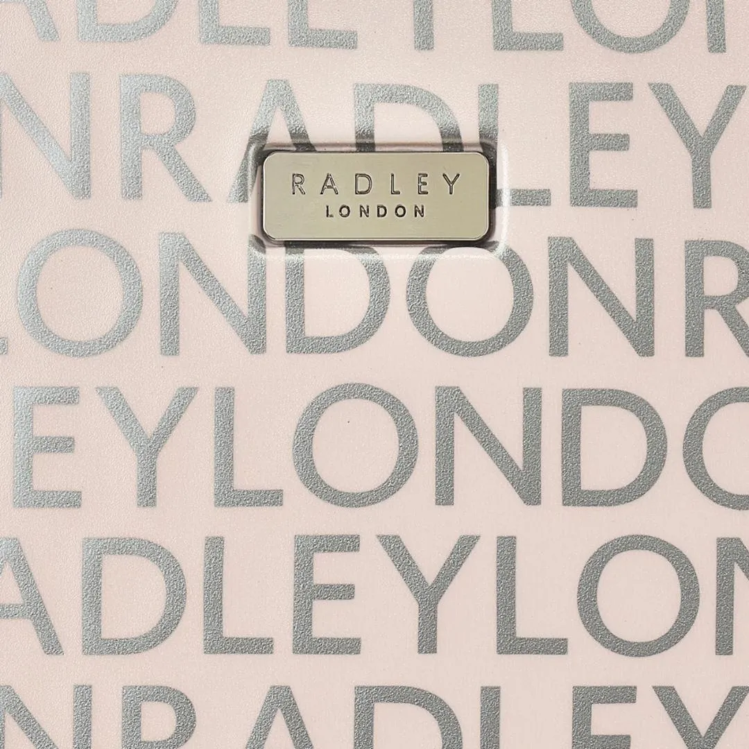 Radley Signature Logo 4 Wheel Large Suitcase 79cm - Marshmallow
