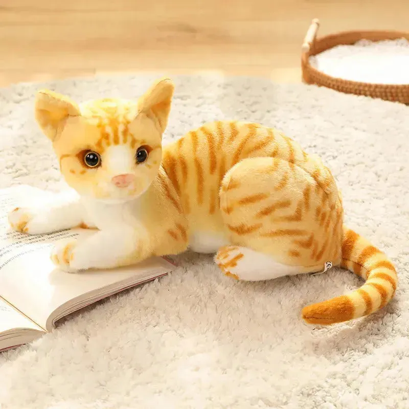 Realistic Cat Stuffed Toys