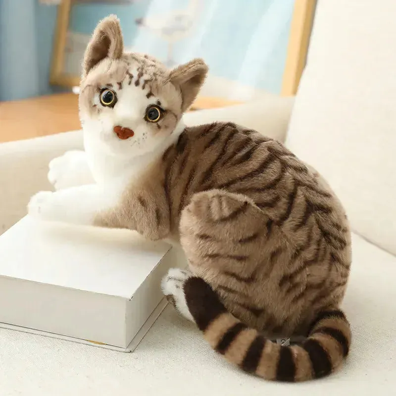 Realistic Cat Stuffed Toys
