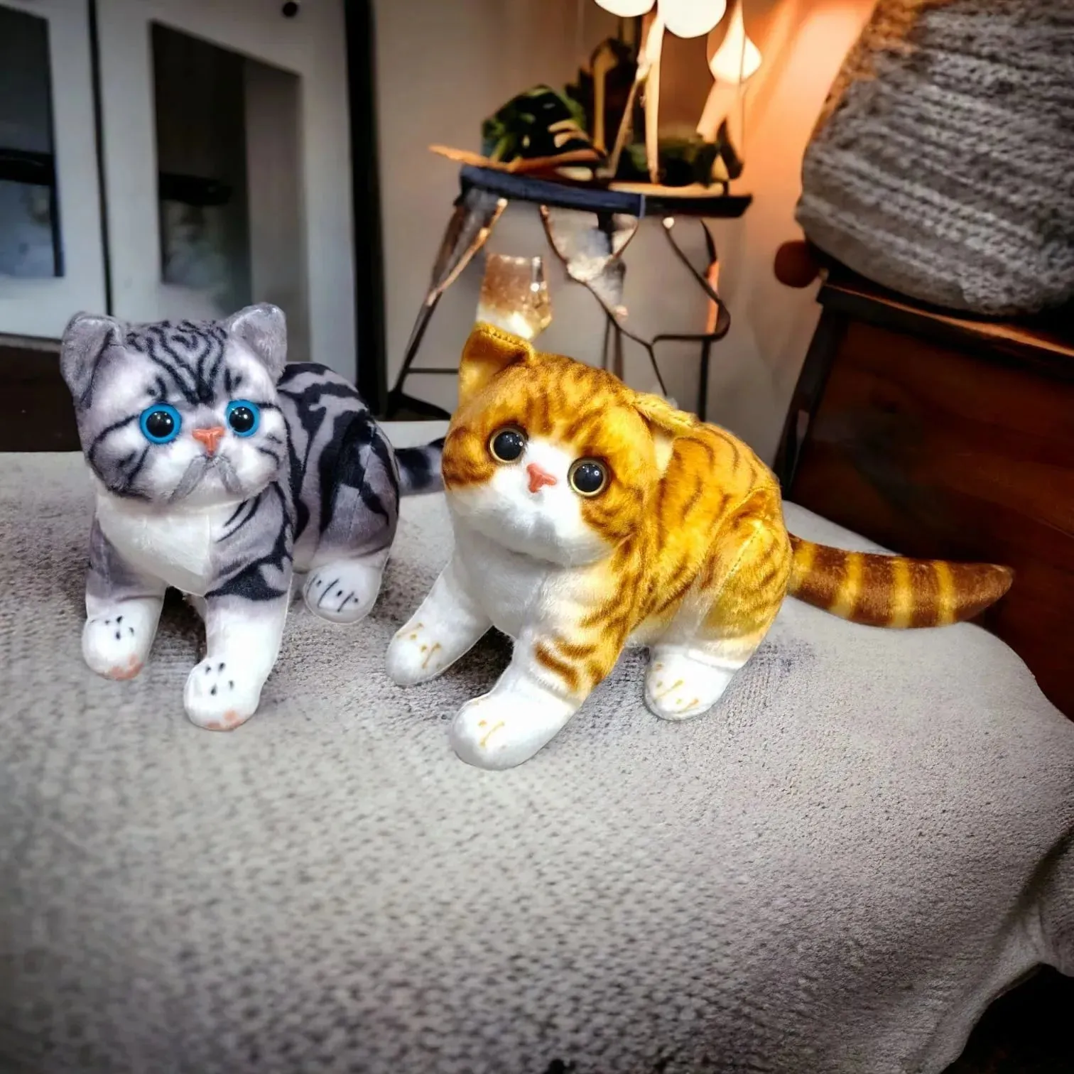 Realistic Cat Stuffed Toys