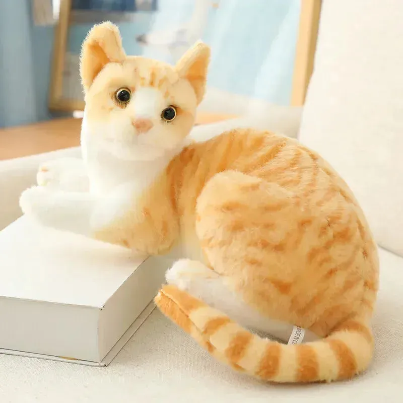 Realistic Cat Stuffed Toys