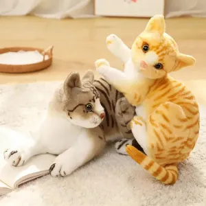 Realistic Cat Stuffed Toys