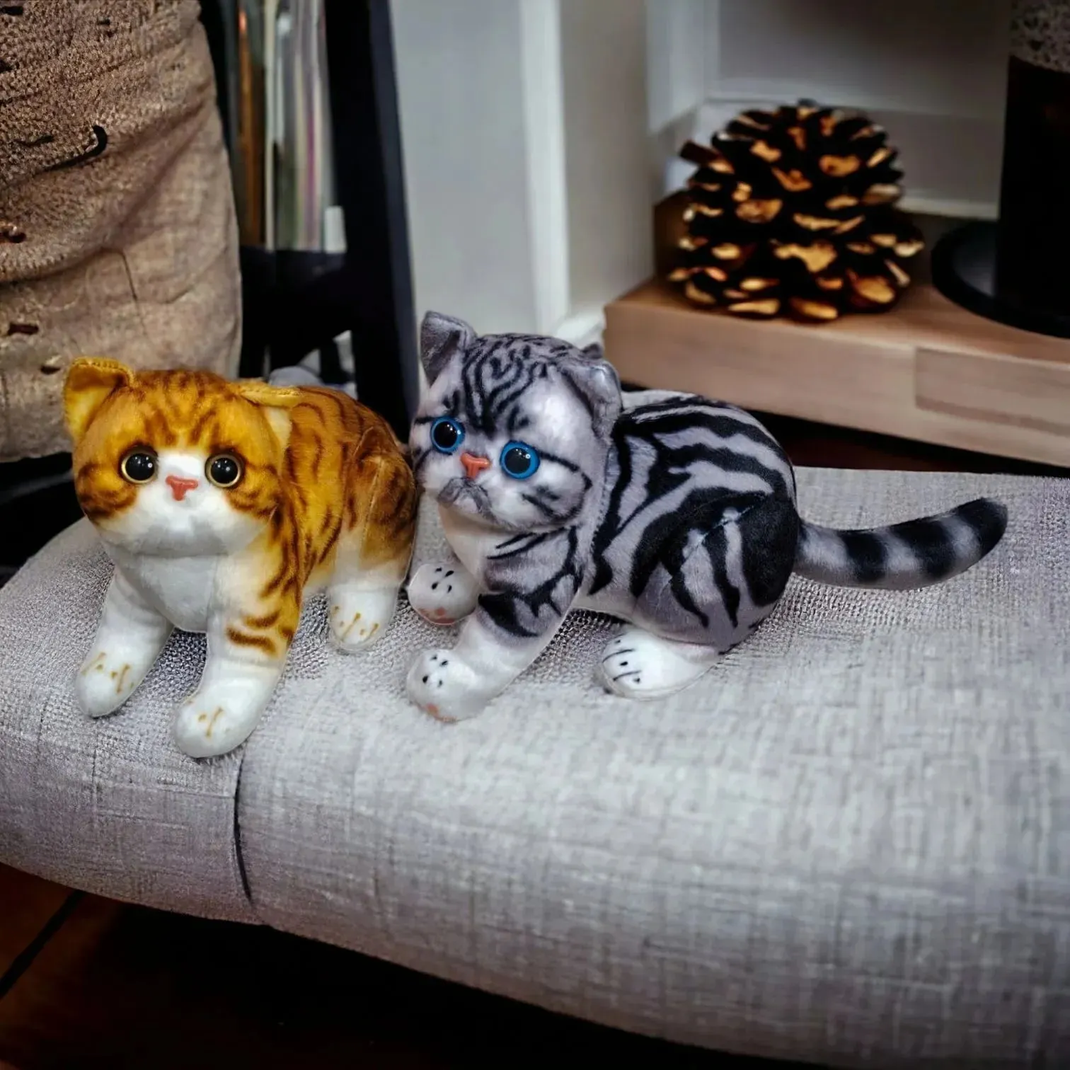 Realistic Cat Stuffed Toys