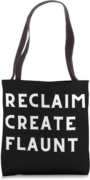 Reclaim Create Flaunt - Upcycling and DIY Tote Bag