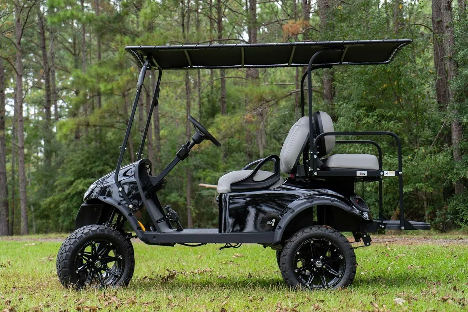 RedDot Topsail Canvas Golf Cart Canopy Top | 84 Inch Bimini Style Top | Easy Installation with Universal Fit | Compatible with Club Car, EZGO, Yamaha Golf Cart Models (Mounting Kit Sold Separately)