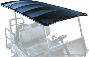 RedDot Topsail Canvas Golf Cart Canopy Top | 84 Inch Bimini Style Top | Easy Installation with Universal Fit | Compatible with Club Car, EZGO, Yamaha Golf Cart Models (Mounting Kit Sold Separately)