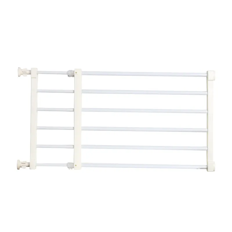 Retractable Pet Small Dog Safety Gate Baby Barrier Door Stair Fence Guard for Indoor - White