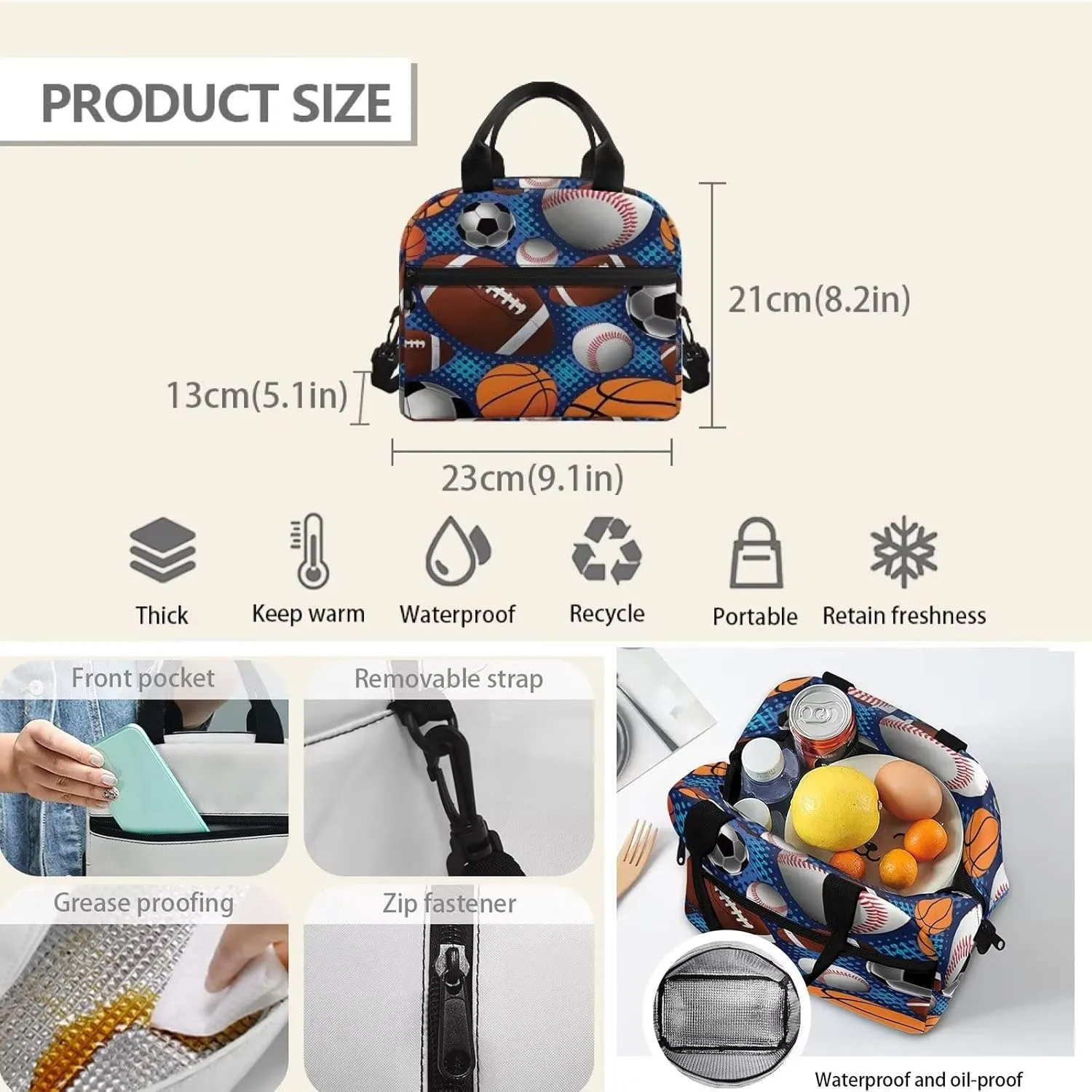 Rnyleeg Colorful Daisy School Backpacks for Teen Girls Backpack with Lunch Bag Clutch Purse Lightweight Water Resistant SchoolBag for Primary Student